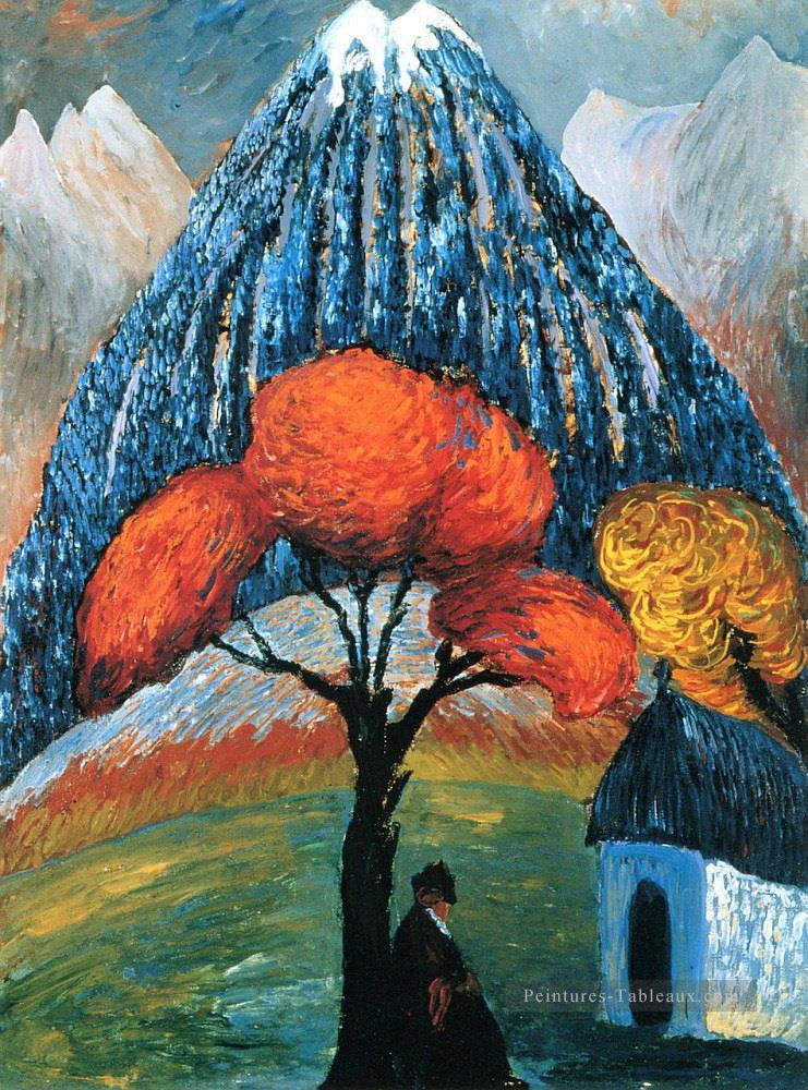 arbre Marianne von Werefkin Expressionnisme Peintures à l'huile